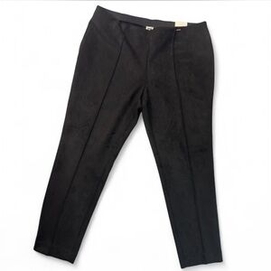 Anne Klein Men's Elegant Black Dress Pants
